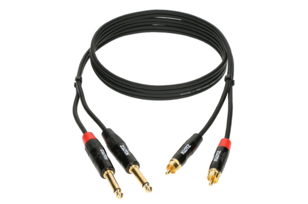 כבל 2xPL-2xRCA באורך 3 מטר